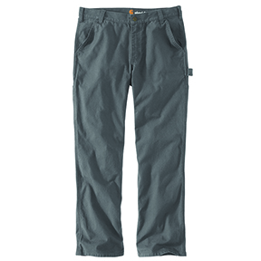 RUGGED FLEX RELAXED FIT DUCK DUNGAREE - GRAVEL