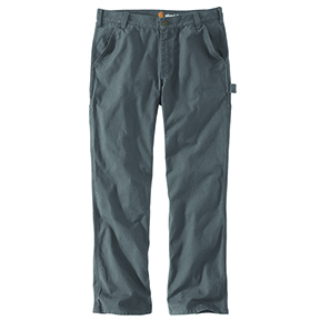 WORK 'n MORE - RUGGED FLEX RELAXED FIT DUCK DUNGAREE - GRAVEL