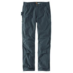 RUGGED FLEX RELAXED FIT DUCK DOUBLE FRONT PANT - SHADOW