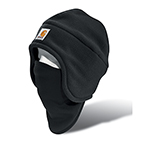 CARHARTT FLEECE 2-IN-1 HEADWEAR - BLACK