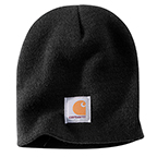 CARHARTT ACRYLIC KNIT HAT  BLACK