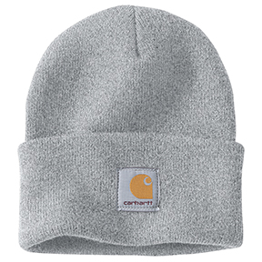 CARHARTT KNIT CUFFED BEANIE - HEATHER GRAY