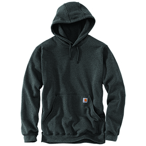 CARHARTT HOODED PULLOVER MIDWEIGHT SWEATSHIRT - CARBON HEATHER