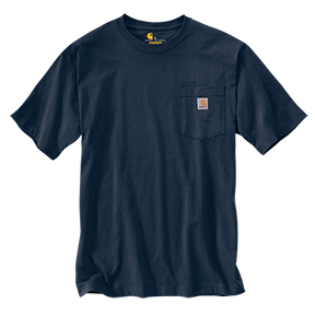 CARHARTT K87 T-SHIRT - NAVY