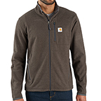 CARHARTT DALTON FULL-ZIP FLEECE JACKET -TARMAC HEATHER