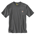 CARHARTT K87 T-SHIRT - CARBON HEATHER