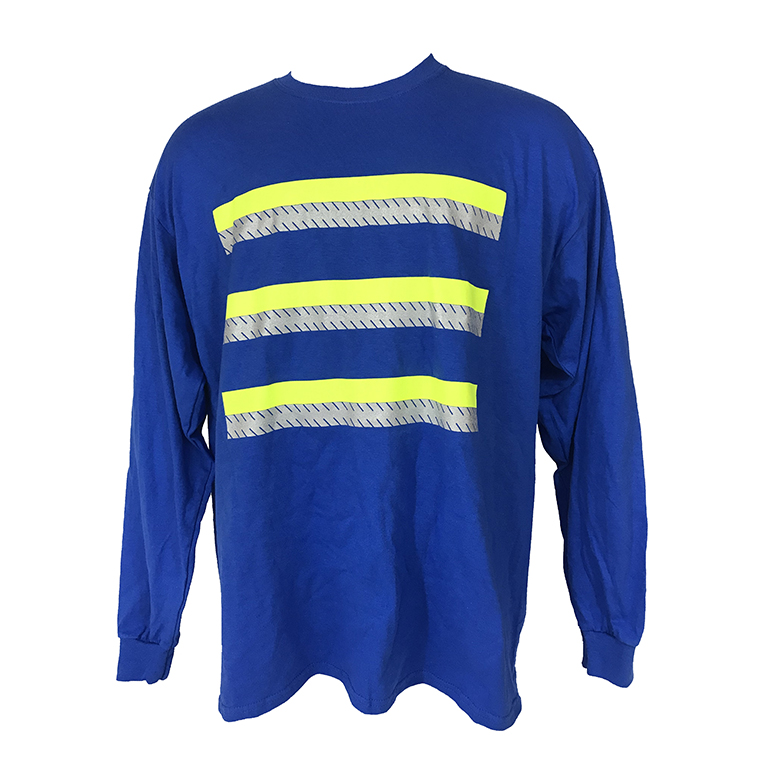 初売り 'n WORK MORE FOR T-SHIRT SLEEVE LONG SAFETY 3-STRIPE - WorkUtility&SafetyClothing