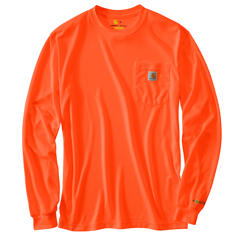 carhartt force color enhanced short sleeve t shirt