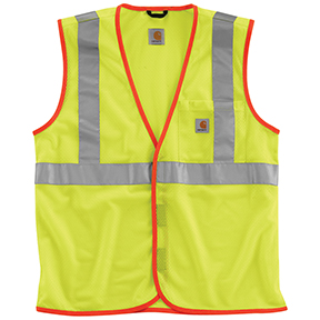 CARHARTT HIGH-VISIBILITY CLASS 2 VEST - LIME