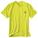 CARHARTT FORCE COLOR ENHANCED SHORT-SLEEVE T-SHIRT - LIME