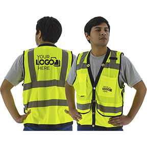 MAJESTIC HIGH VISIBILITY HEAVY DUTY MESH VEST, ANSI 2, R