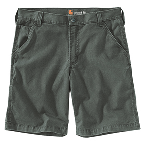 CARHARTT RUGGED FLEX CANVAS WORK SHORT - GRAVEL