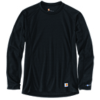 CARHARTT BASE FORCE MIDWEIGHT CLASSIC CREW - BLACK