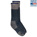 COLD WEATHER BOOT SOCK - DENIM