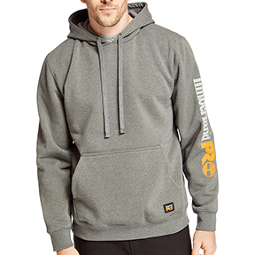 TIMBERLAND PRO HOOD HONCHO PULLOVER - CHARCOAL HEATHER