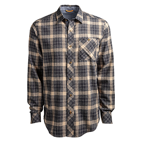 TIMBERLAND PRO WOODFORT MIDWEIGHT FLANNEL - NAVY