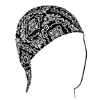 ZANHEADGEAR WELDER CAP - BLACK PAISLEY LARGE