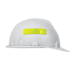 HARD HAT STICKER RETRO REFLECTIVE - LIME GREEN