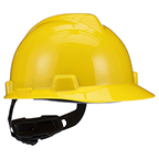 V-GARD SLOTTED CAP W/FAS-TRAC III SUSPENSION - YELLOW