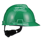 V-GARD SLOTTED CAP W/FAS-TRAC III SUSPENSION - GREEN