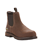 MEN'S GROUNDBREAKER CHELSEA WATERPROOF STEEL TOE WORK BOOT