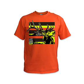 ELK STEALTH SAFETY SHIRT - REFLECTIVE ORANGE