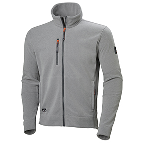 HELLY HANSEN KENSINGTON FLEECE JACKET - GRAY