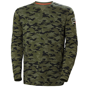 HELLY HANSEN KENSINGTON LONGSLEEVE - CAMO