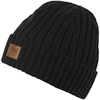 HELLY HANSEN KENSINGTON WOOL BEANIE - BLACK