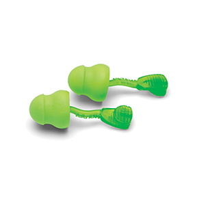 MOLDEX GLIDE TWIST-IN UNCORDED DISPOSABLE EARPLUGS - GREEN