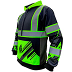 SAFETY SHIRTZ SS360 ENHANCED VISIBILITY 12 STEALTH SAFETY HOODIE