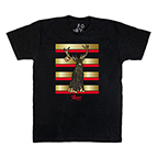 HI-VIS RAINIER DEER TSHIRT - BLACK