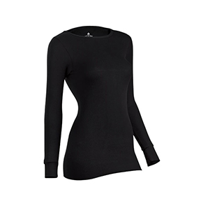 INDERA MILLS ICETEX PERFORMANCE THERMAL CREW  BLACK