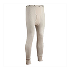 INDERA MILLS COTTON HEAVYWEIGHT WAFFLE THERMAL PANT  NATURAL