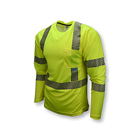 RADIANS LONG SLEEVE COOLING ANSI T-SHIRT - YELLOW