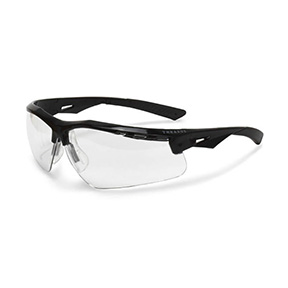 RADIANS THRAXUS ANTI-FOG SAFETY GLASSES - BLACK FRAME/CLEAR LENS