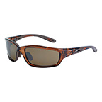 RADIANS CROSSFIRE INFINITY PREMIUM SAFETY GLASSES - HD BROWN MIRROR LENS