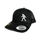 SASQUATCH TRUCKER CAP CHA BLK