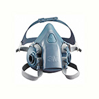 3M HALF MASK RESPIRATOR SMALL