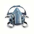 3M HALF MASK RESPIRATOR MEDIUM