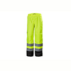 HELLY HANSEN HI VIS ALTA SHELL PANTS - YELLOW