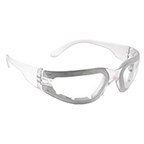 RADIANS ANTI FOG MIRAGE FOAM SAFETY GLASSES - CLEAR