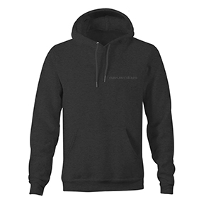 GRUNDENS DISPLACEMENT DWR HOODIE - BLACK HEATHER