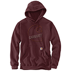 CARHARTT LOOSE FIT MIDWEIGHT GRAPHIC SWEATSHIRT - PORT