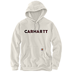 CARHARTT LOOSE FIT MIDWEIGHT LOGO GRAPHIC SWEATSHIRT - MALT