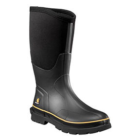 CARHARTT SOFT TOE MUDRUNNER RUBBER BOOT - BLACK