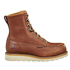 CARHARTT STEEL TOE MOC WEDGE WORK BOOT - BROWN