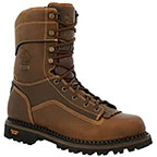 GEORGIA BOOT AMP LT LOW HEEL LOGGER COMPOSITE TOE WATERPROOF WORK BOOT