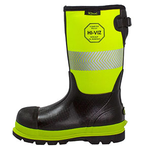 REED MEN'S FORCE HI-VIZ 16" NEOPRENE COMPOSITE TOE BOOT