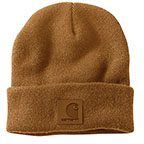 CARHARTT TONAL PATCH BEANIE - CARHARTT BROWN